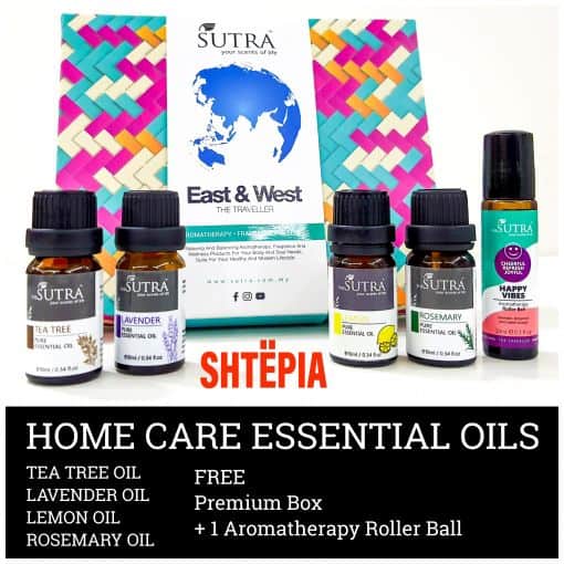 SUTRA SHTEPIA HOME CARE ESSENTIAL OILS