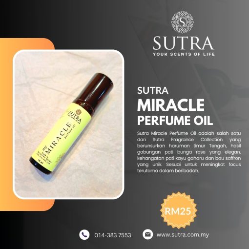 SUTRA MIRACLE PERFUME OIL, 10ML