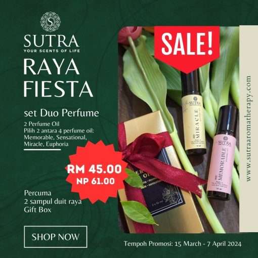 Raya Fiesta Set Duo Perfume