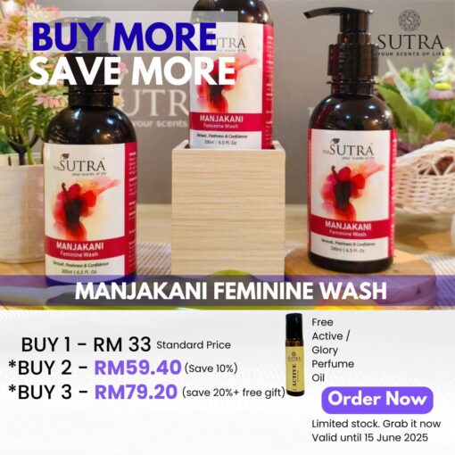 SUTRA Manjakani Feminine Wash , 200ml