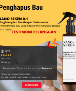 NANO SEKEN 0.1 DEODORIZER SPRAY ULTRA QUICK