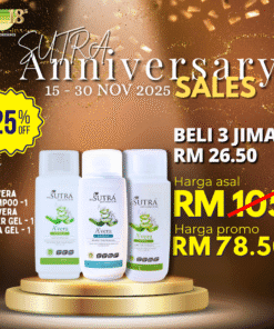 Anniversary Sales Sutra SET 2 AVERA SHAMPOO + AVERA SHOWER GEL + AVERA GEL