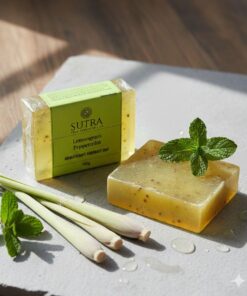 Aromatherapy soap Turmeric and Peppermint