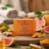 Aromatherapy soap Turmeric Grapefruit