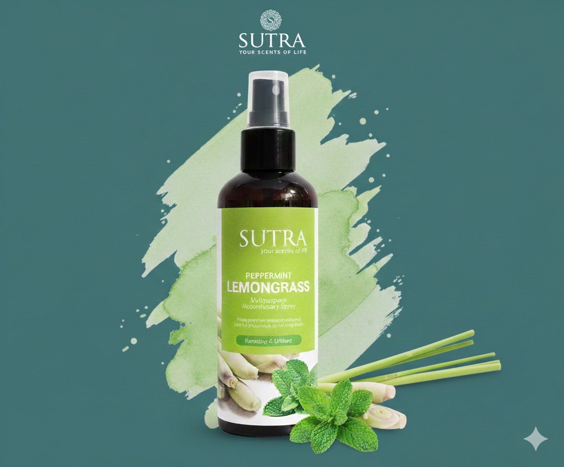 Sutra Lemongrass Peppermint Multipurpose Aromatherapy Spray