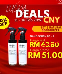 Lucky Deals CNY - Set 2 Natural Deodorizer