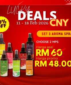 Lucky Deals CNY - Set 3 Aroma Spray