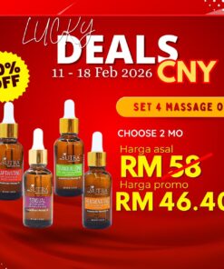 Lucky Deals CNY - Set 4 Massage Oil